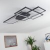 Momahaki Plafondlamp LED Antraciet, 1-licht, Afstandsbediening