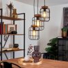 Husvik Hanglamp Zwart, 3-lichts