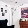 Nikkala Staande lamp Chroom, Wit, 5-lichts