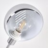 Nikkala Staande lamp Chroom, Wit, 5-lichts