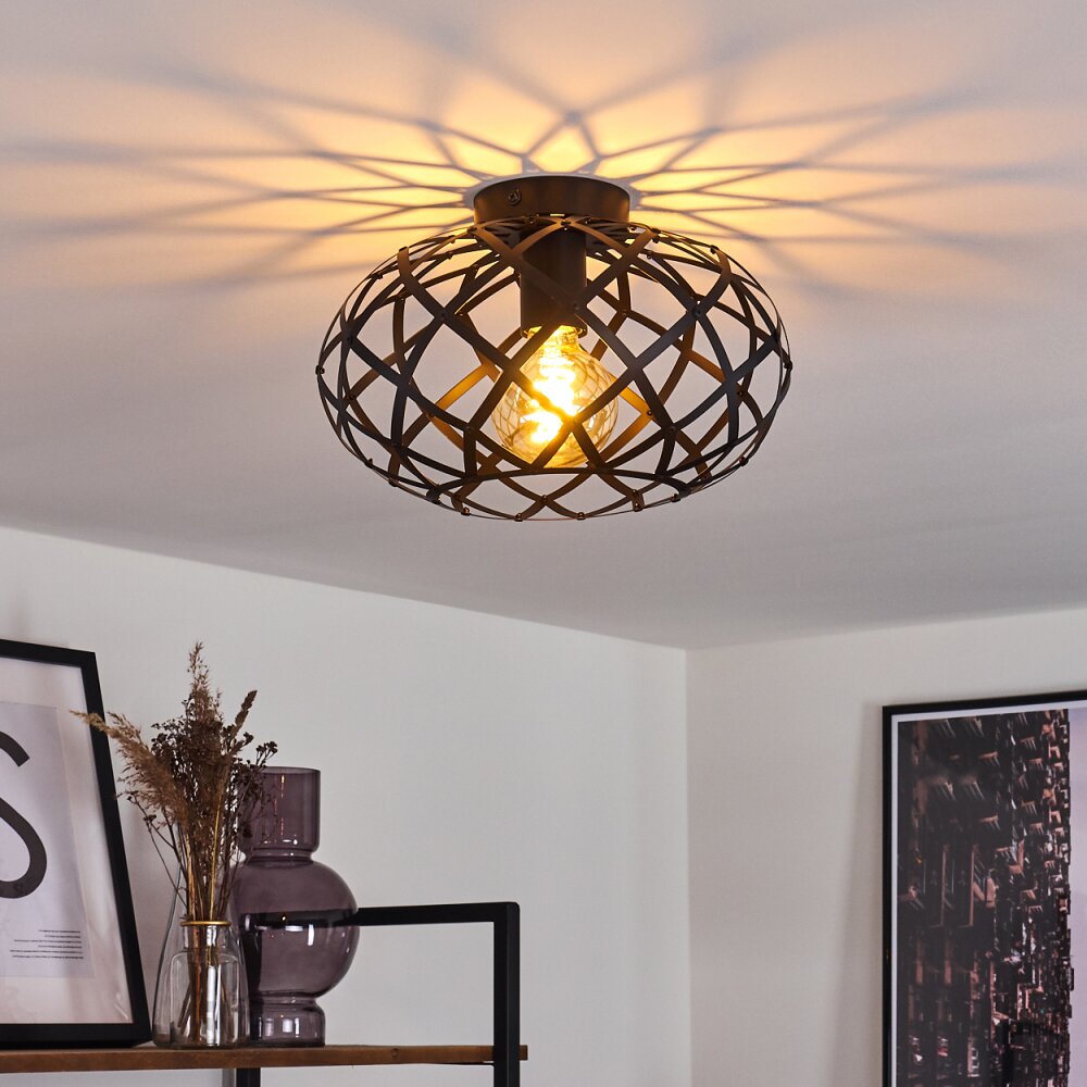 Shupá Plafondlamp Zwart, 1-licht main product photo