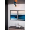 Lucide Pola Plafondlamp Blauw, Zwart, 1-licht