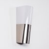 Busalla Buiten muurverlichting LED Nikkel mat, 1-licht