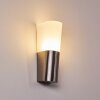 Busalla Buiten muurverlichting LED Nikkel mat, 1-licht