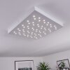 Cetara Plafondlamp LED Grijs, 1-licht
