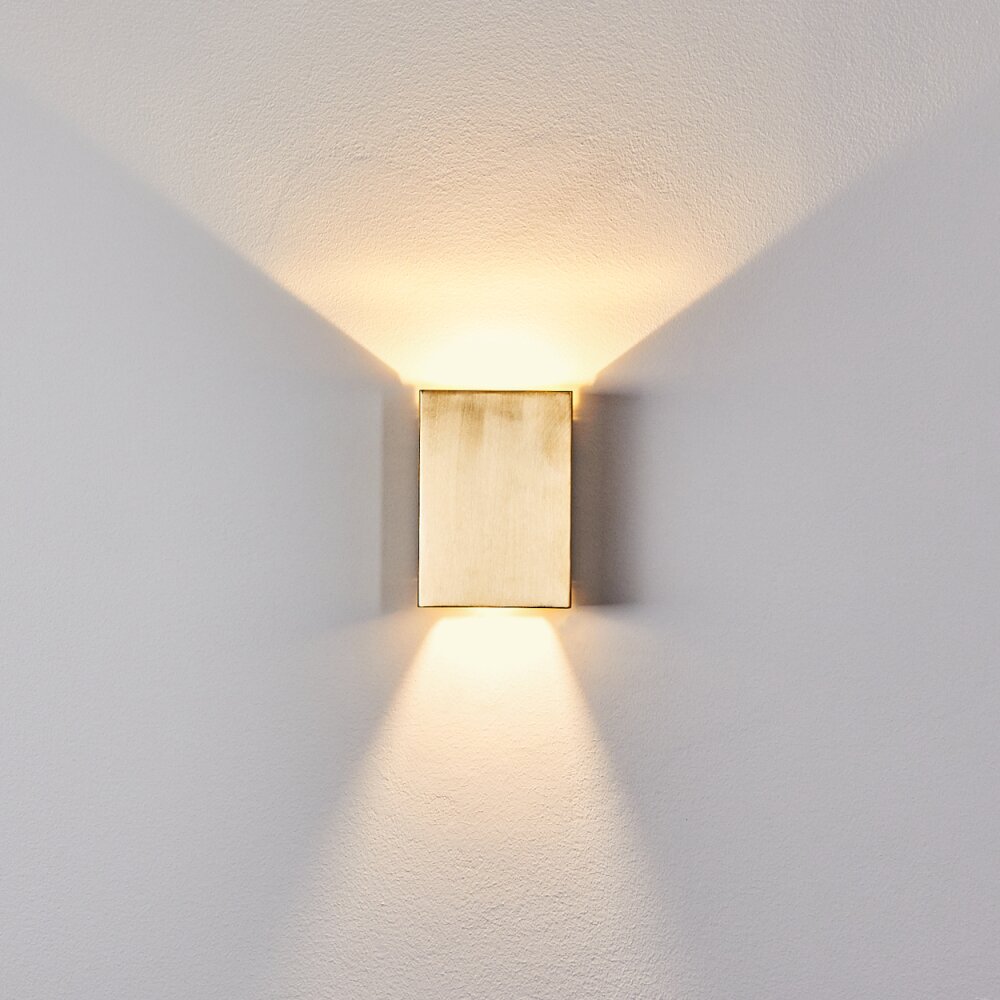 Benin Buiten muurverlichting LED Messing, 1-licht