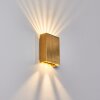 Benin Buiten muurverlichting LED Messing, 1-licht