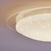 Cure Plafondlamp LED Wit, 1-licht, Afstandsbediening, Kleurwisselaar