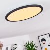 Nexo Plafondpaneel LED Zwart, 1-licht, Afstandsbediening