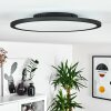 Nexo Plafondpaneel LED Zwart, 1-licht, Afstandsbediening