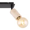 Globo JOSEBA Spotlamp Zwart, 2-lichts