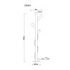 Globo RAY Staande lamp Zwart, 3-lichts