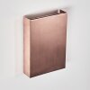 Benin Muurlamp LED Koperkleurig, 2-lichts