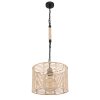 Globo HALIA Hanger Bruin, Zwart, 1-licht