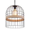 Globo HALIA Hanger Bruin, Zwart, 1-licht