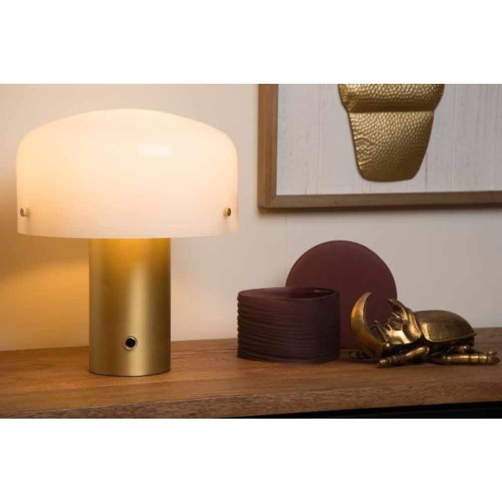 Lucide TIMON Tafellamp Messing, 1-licht main product photo