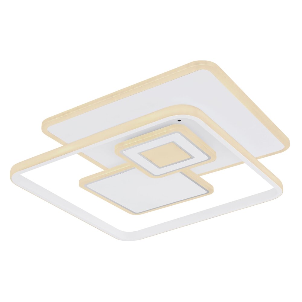 Globo RODERICK Plafondlamp LED Wit, 1-licht, Afstandsbediening main product photo