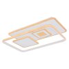 Globo RODERICK Plafondlamp LED Wit, 1-licht, Afstandsbediening