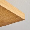 Pompu Plafondlamp LED Hout licht, Zwart, 1-licht