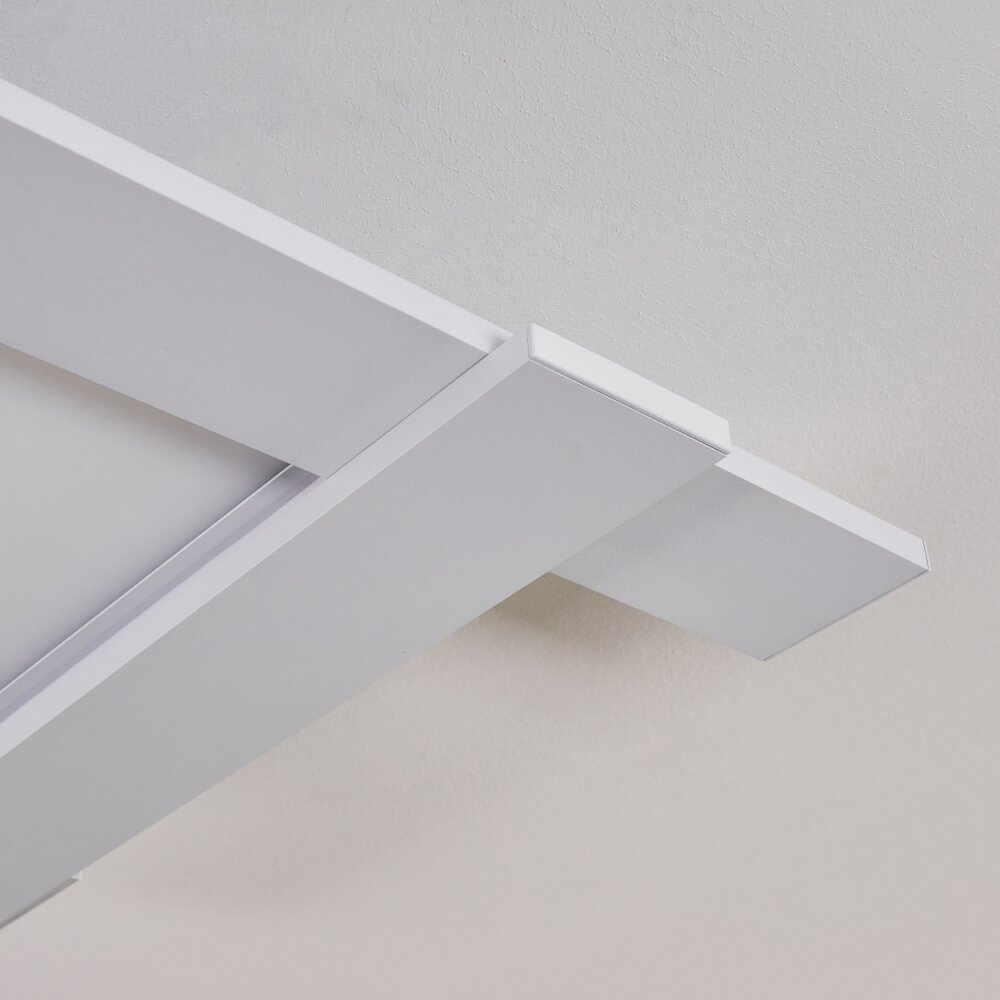Cuchara Plafondlamp LED Wit, 1-licht