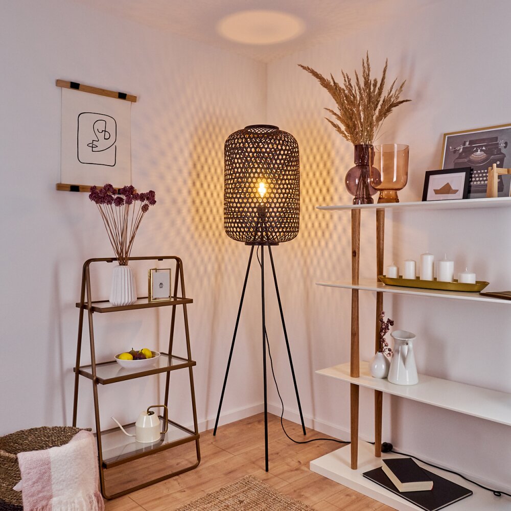 Quinto Staande lamp Zwart, 1-licht main product photo