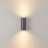 Kingstown Buiten muurverlichting Antraciet, 2-lichts