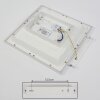 Nexo Plafondpaneel LED Wit, 1-licht