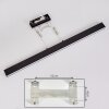 Poroporo Hanger LED Zwart, 1-licht