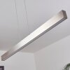 Poroporo Hanger LED Nikkel mat, 1-licht