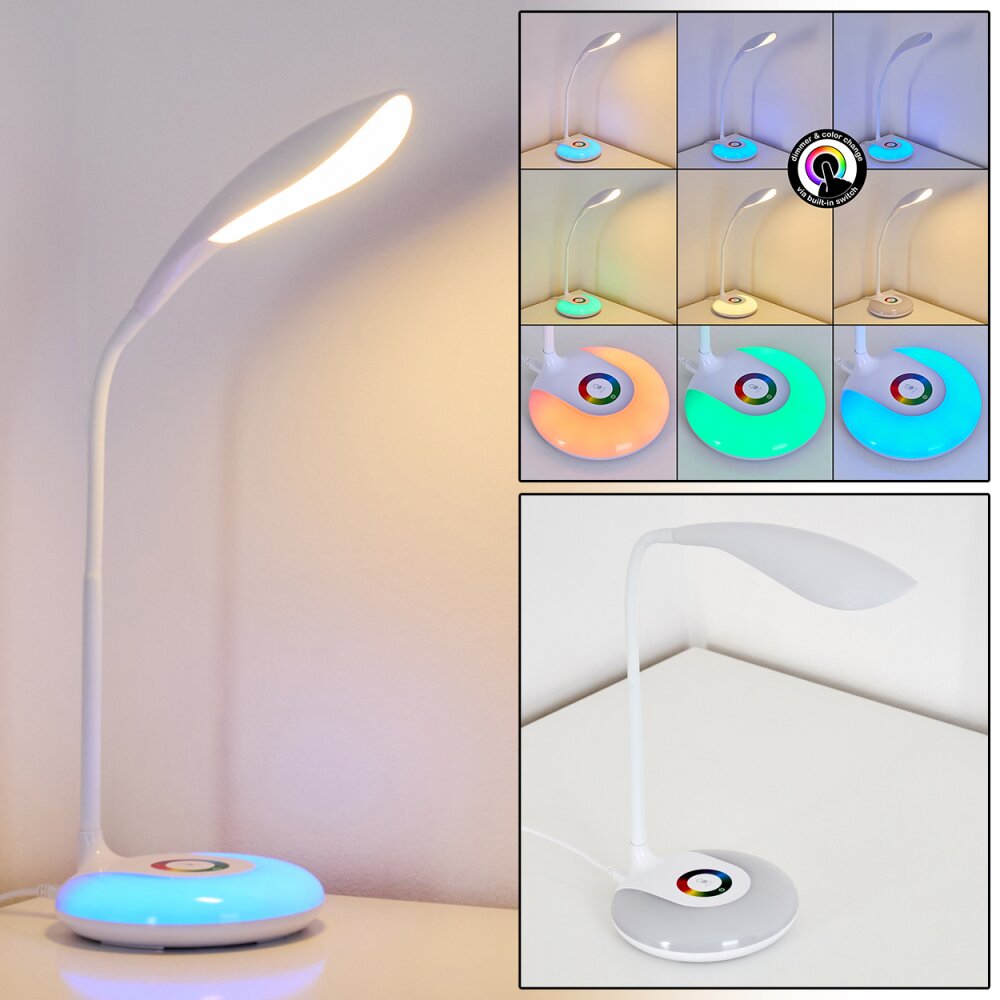 Paphos Tafellamp LED Wit, 1-licht, Kleurwisselaar main product photo