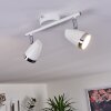 Idlewild Plafondlamp LED Chroom, Wit, 2-lichts