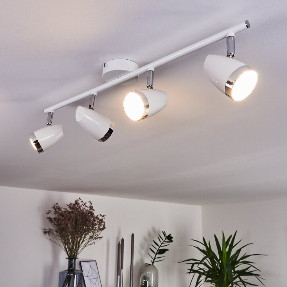 Idlewild Plafondlamp LED Chroom, Wit, 4-lichts main product photo