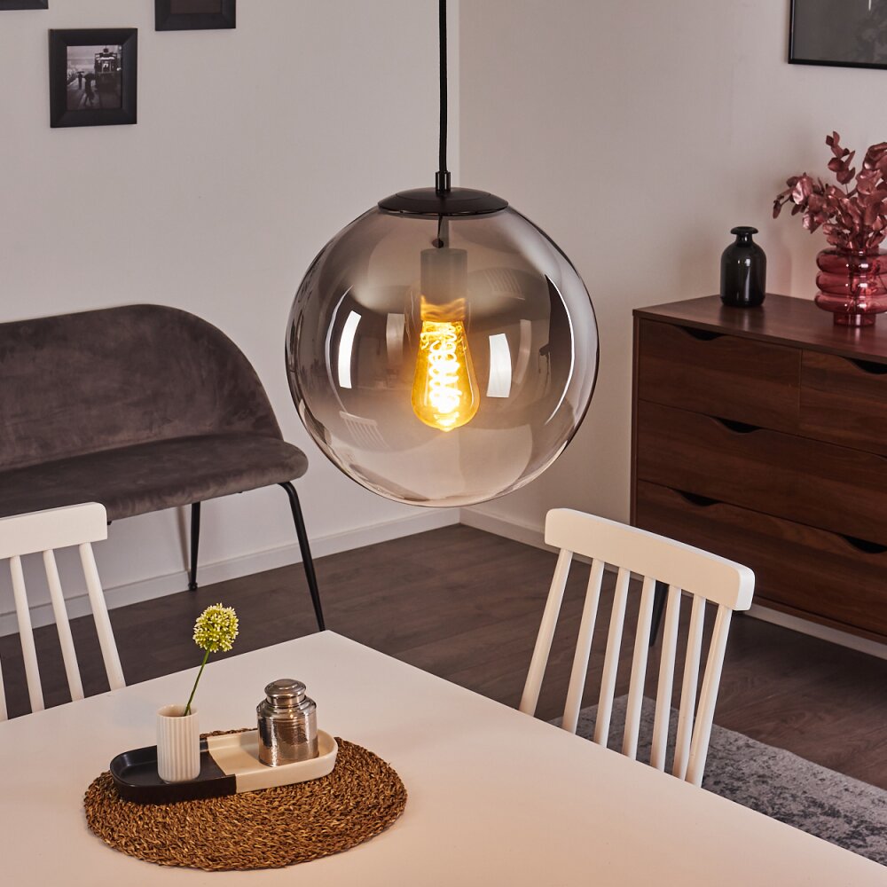 Ahanga Hanger Zwart, 1-licht