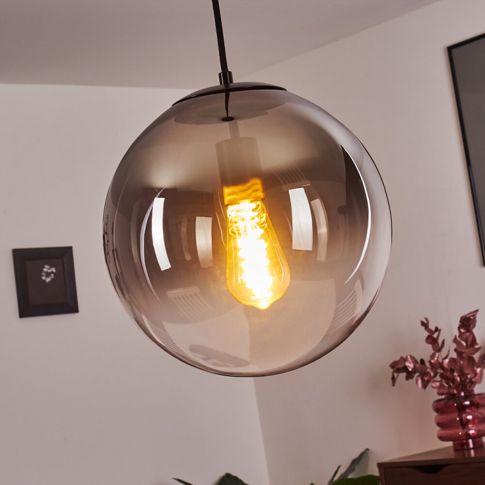 Ahanga Hanger Zwart, 1-licht
