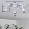 Planes Plafondlamp LED Wit, 3-lichts