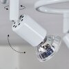 Planes Plafondlamp LED Wit, 3-lichts