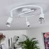 Planes Plafondlamp LED Wit, 3-lichts