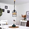 Sulzano Hanger Bruin, Zwart, 1-licht