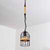 Sulzano Hanger Bruin, Zwart, 1-licht