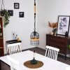 Sulzano Hanger Bruin, Zwart, 1-licht