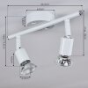 Planes Plafondlamp LED Wit, 2-lichts