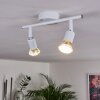 Planes Plafondlamp LED Wit, 2-lichts