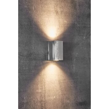 Nordlux CANTO Buiten muurverlichting Gegalvaniseerd, 2-lichts