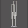 Paul Neuhaus Q-INIGO Staande lamp LED Staal geborsteld, 3-lichts, Afstandsbediening