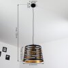 Strathmore Hanger Hout donker, Zwart, 1-licht