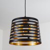 Strathmore Hanger Hout donker, Zwart, 1-licht