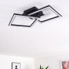 Thara Plafondlamp LED Zwart, 1-licht