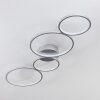 Rodekro Plafondlamp LED Nikkel mat, 4-lichts