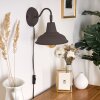 Palaina Muurlamp Bruin, 1-licht