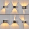 Badajoz Muurlamp LED Bruin, 1-licht